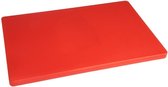 Hygiplas LDPE Extra Dikke Snijplank Rood 600x450x20mm HC878 - Dikke Plank - Horeca