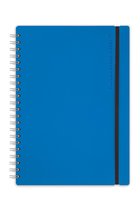 Vacavaliente - Studio Notitieboek A4 - Gerecycled Leer - Blauw