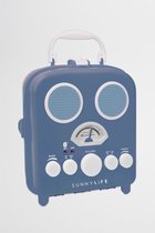 Sunnylife - Beach Accessoires Bluetooth Speaker Beach Sounds Le Med - PVC - Blauw