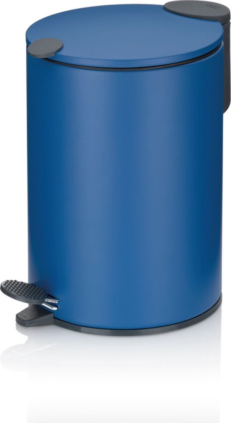 Pedaal Afvalemmer, 3 L, Oceaan Blauw - Kela | Mats