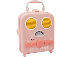 Sunnylife - Beach Accessories Bluetooth Speaker Beach Sounds Peachy Pink - Kunststof - Roze