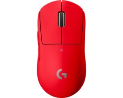 Logitech G Pro X SUPERLIGHT - Draadloze Esports Gaming Muis - Rood