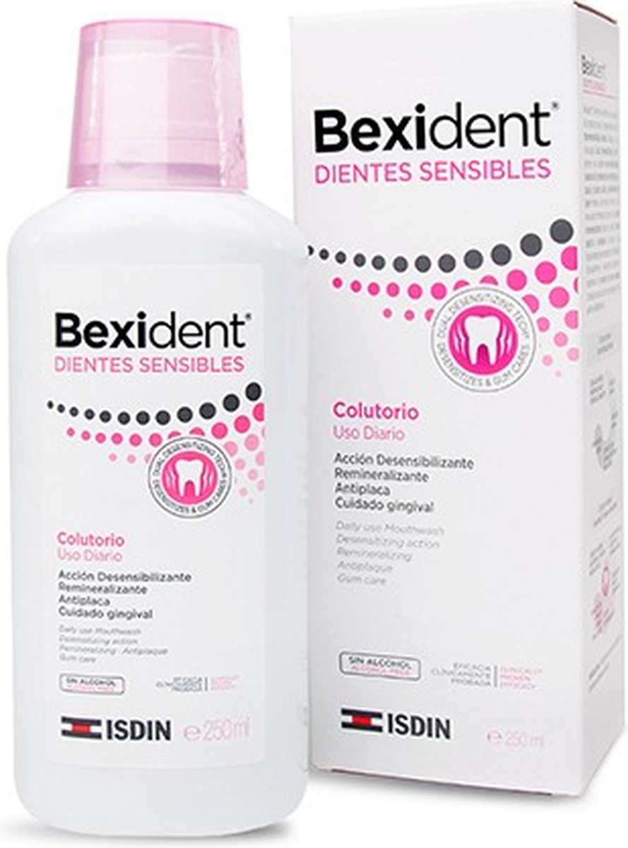 Mondwater Isdin Bexident Gevoelige tanden Anti-plaque (500 ml)