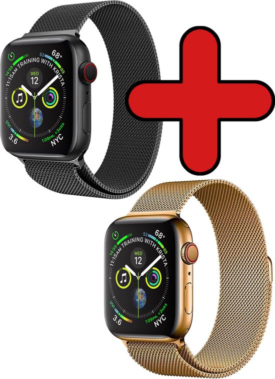 Geschikt Voor Apple Watch 8 Bandje Horloge Bandje Milanees Met  Magneetsluiting (41 mm)... | bol.com