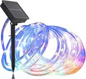 Tuyau lumineux - 12 mètres - Énergie solaire - RGB