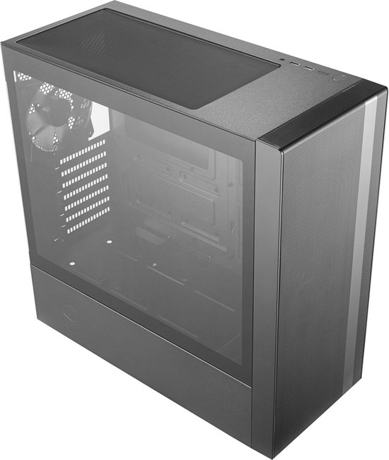 Cooler Master MasterBox NR600 – Midtower behuizing – ATX, Micro-ATX , Mini-ITX – 360mm radiator ondersteuning