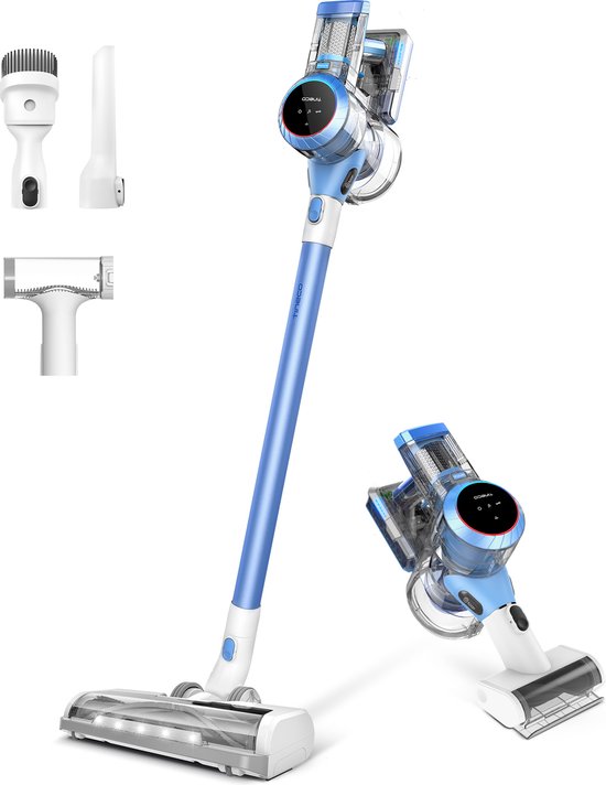 Tineco - PURE ONE S11 Steelstofzuiger - Oplaadbaar - Smart - 21,6V - blauw/wit