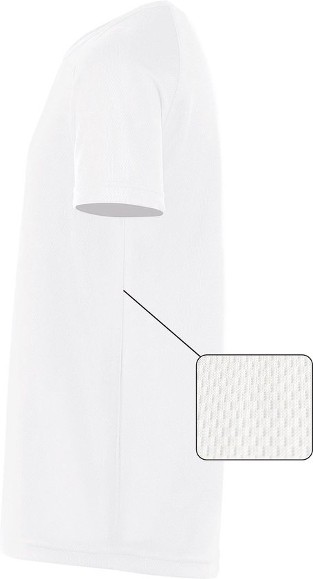 T-shirt sport Kinder / Chien / T-shirt sport blanc / M