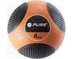 Pure2Improve - Medicine Ball - Medicijn bal - 4kg - Oranje