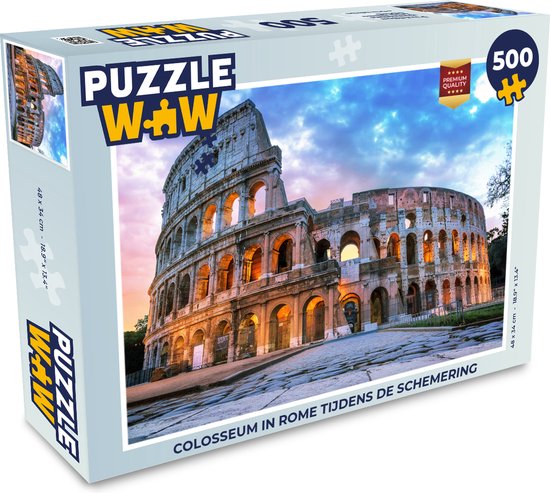 Puzzle 3000 pièces - High Quality Collection - Colisée au coucher de soleil