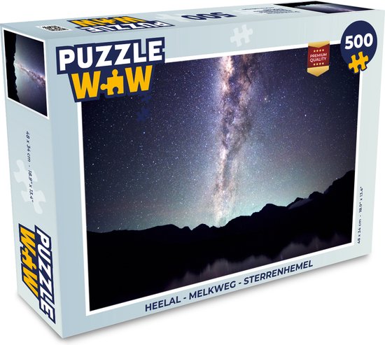 Puzzle Universe - Voie lactée - Ciel étoilé - Puzzle - Puzzle 500 pièces |  bol