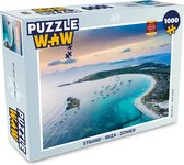 Puzzel Strand - Ibiza - Zomer - Legpuzzel - Puzzel 1000 stukjes volwassenen