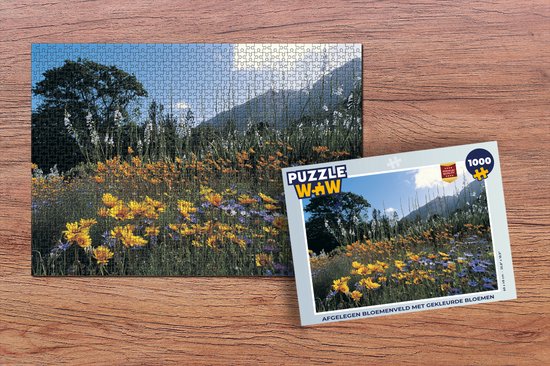 Puzzle Fleurs - Peinture à l'huile - Art - Nature - Puzzle - Puzzle 1000  pièces adultes | bol