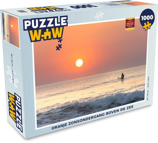 Puzzle Une planche de surf colorée sur la plage - Puzzle - Puzzle 500 pièces