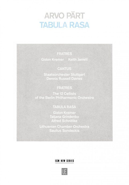 Lithuanian Chamber Orchestra, Dennis Russell Davies, Staatsorchester Stuttgart - Pärt: Tabula Rasa (CD) (Deluxe Edition) (Special Edition)