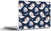 Sticker pour ordinateur portable - 13,3 pouces - Motifs - Enfants - Planètes
