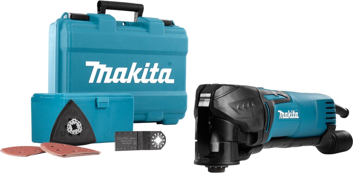 Makita TM3010CX15 Multitool - Oscillerend - 230 V - Incl. koffer en accessoires - Makita