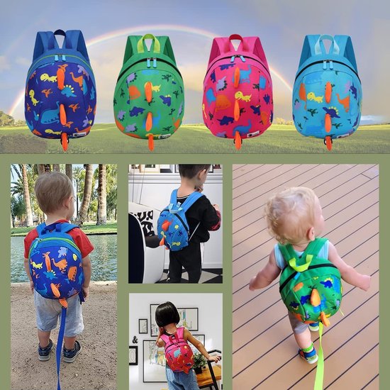 SKYSPER Kinderrugzak, 10 liter, wandelrugzak met borstband, voor jongens en meisjes, comfortabele dagrugzak, reisrugzak voor kinderen, blauw, 10L, Rugzak