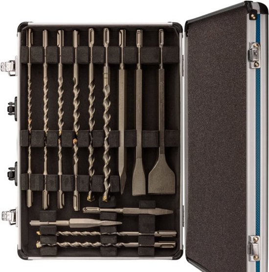Jeu de forets pour marteau-perforateur 17 pièces SDS-Plus Makita D-42444 1 set