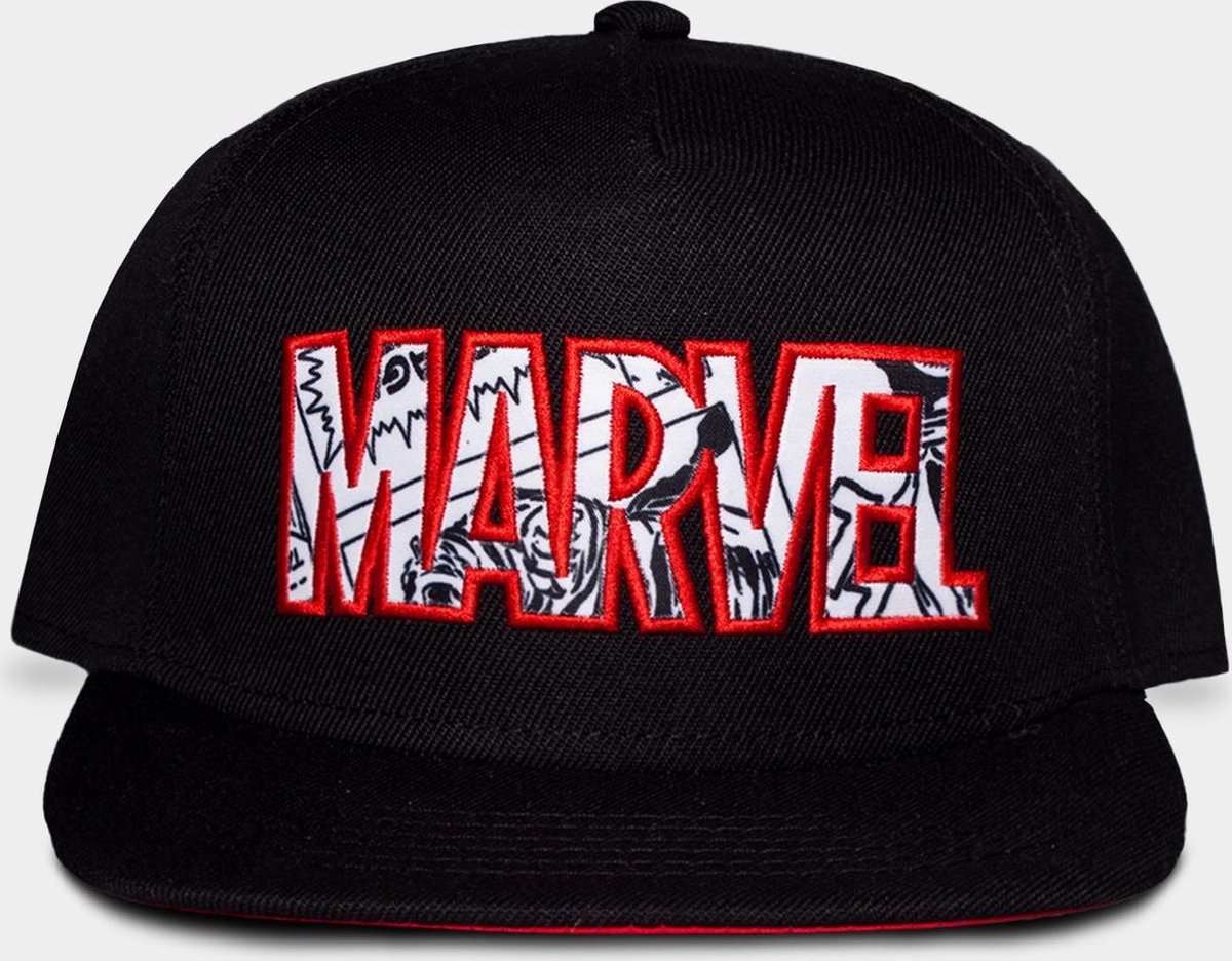 Marvel Logo - Retro Classic Cap zwart