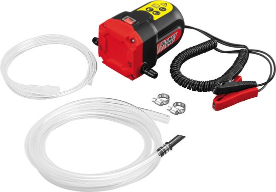 Ultimate Speed Oliepomp - 12 V - Ideaal voor het op een schone en eenvoudige manier verversen van motorolie en diesel - Kenmerken: werkt op een 12-V-autoaccu - Vermogen: 60 W - Voor het wegpompen van motorolie, diesel en stookolie