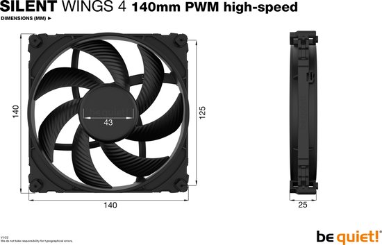 be quiet Silent Wings 4 High-Speed (Black) (3/6)