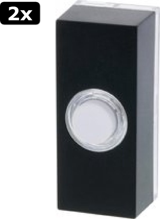 INTERSTEEL Beldrukker 49 mm zwart mat kopen