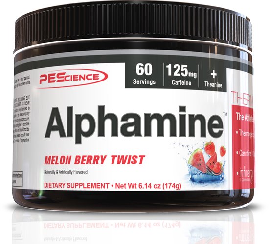 PEScience Alphamine 174g — Melon Berry Twist bol