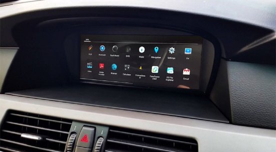 Dynavin BMW E60 5 serie navigatie carkit android 10 met carplay en ...