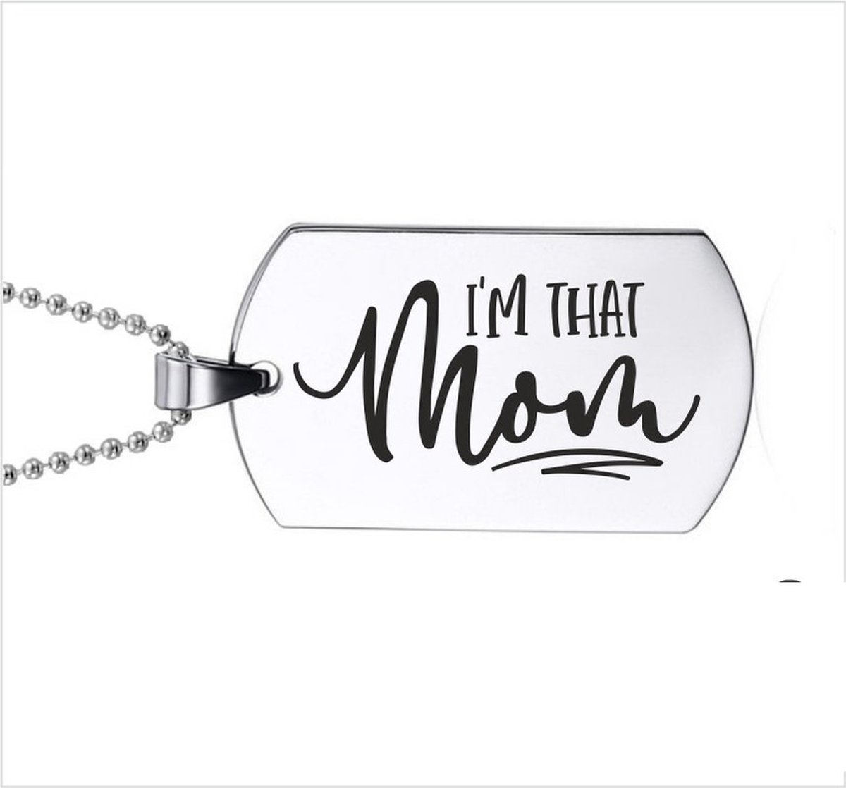 Ketting RVS - Im That Mom