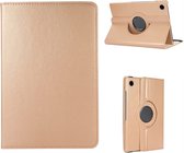 Hoes Geschikt voor Samsung Galaxy Tab A8 hoes – Hoes Geschikt voor Samsung Galaxy Tab A8 (2021 / 2022) hoes – 360° draaibaar tablethoes – Goud
