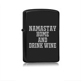 Aansteker Zwart - Namastay Home And Drink Wine