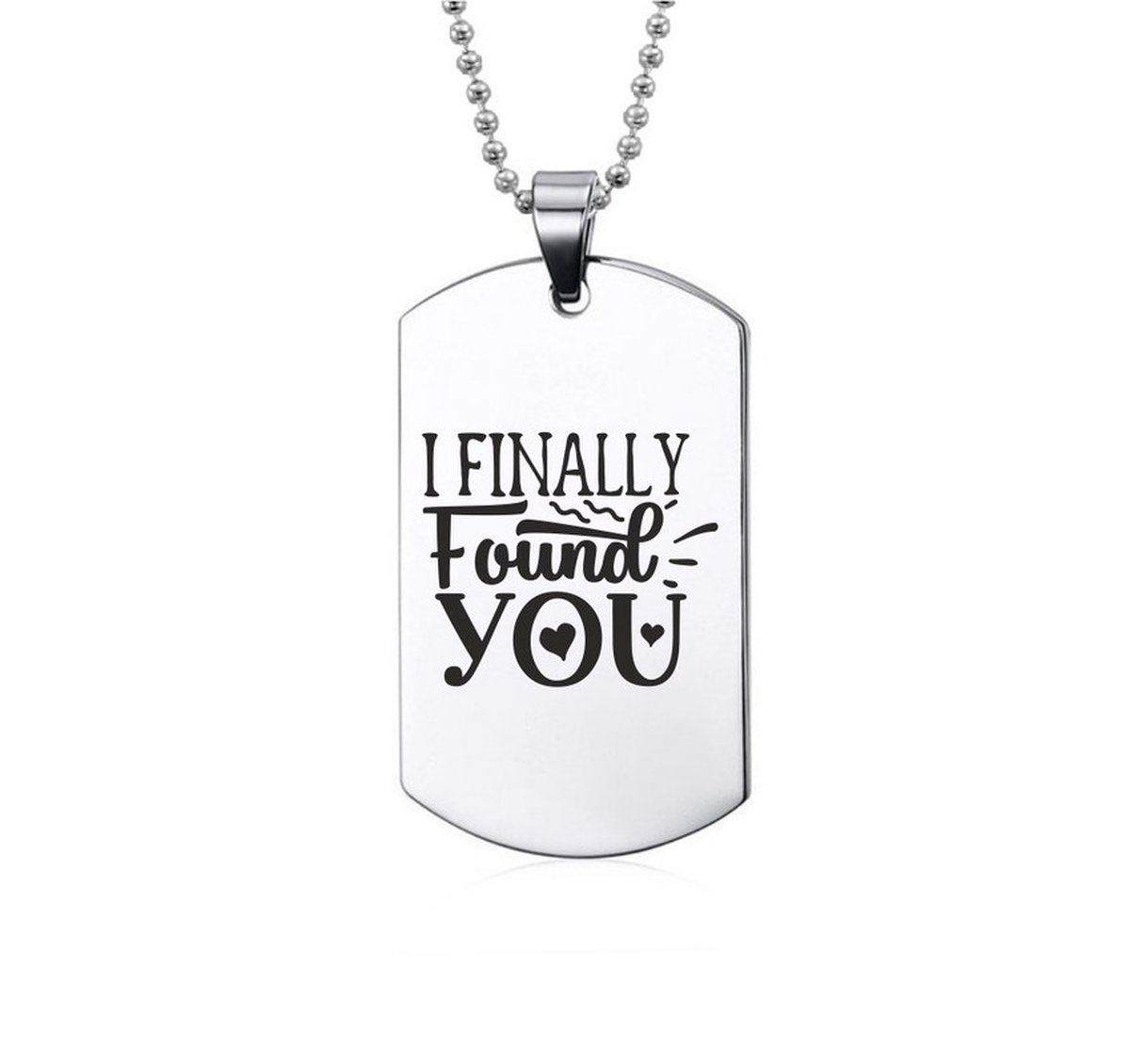 Ketting RVS - I Finally Found You
