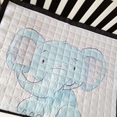 Boxkleed 75x95 olifant Liefboefje - baby boxkleed - boxkleden - 30+ designs - BEPERKTE VOORRAAD OP=OP