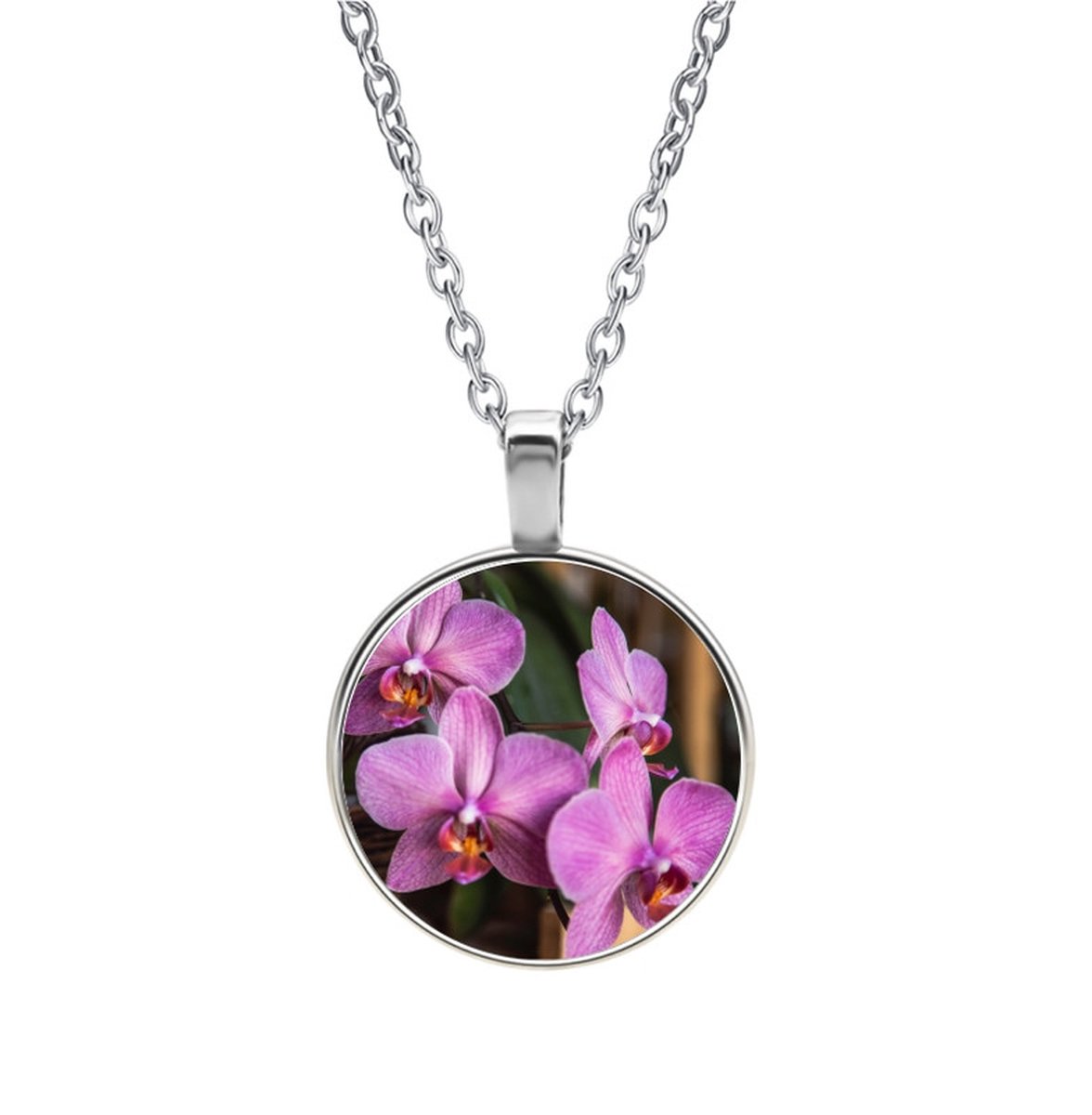 Ketting Glas - Bloem