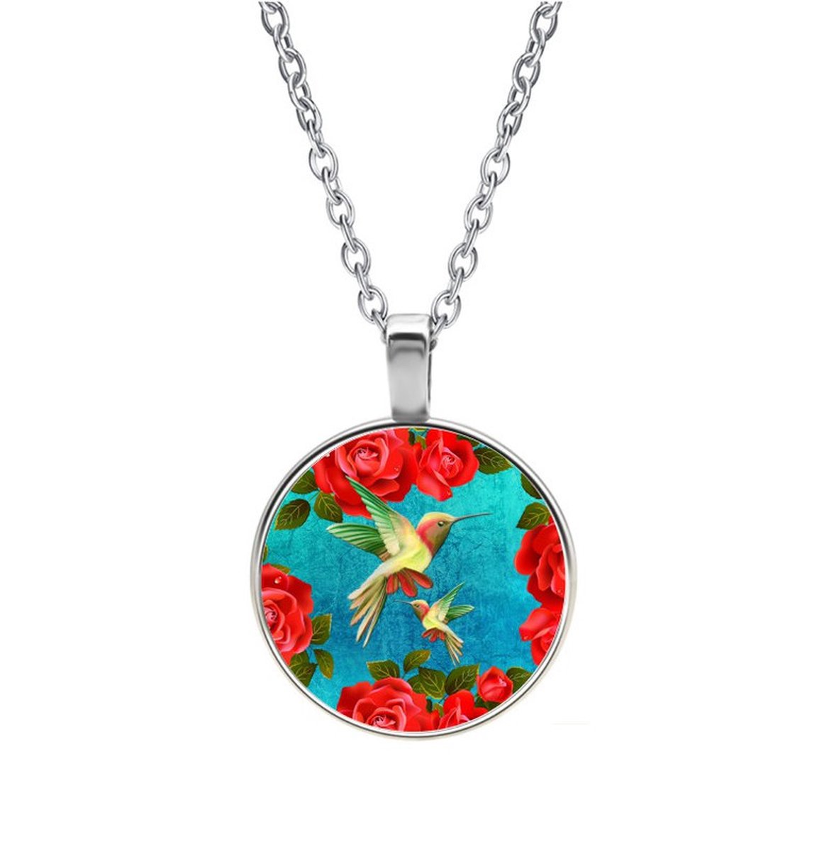 Ketting Glas - Vogels