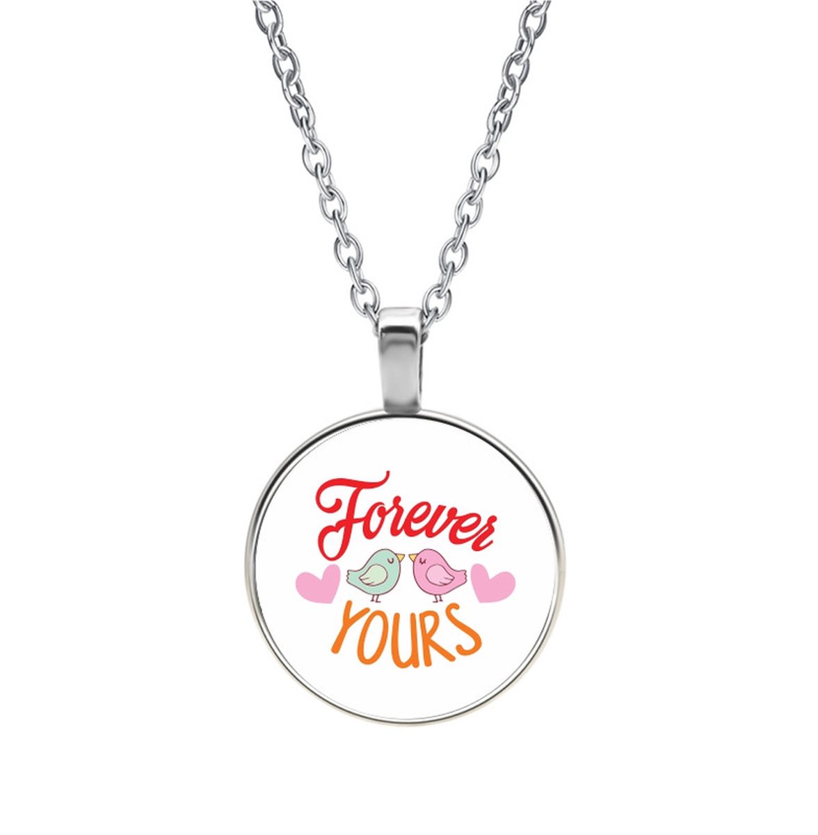 Ketting Glas - Forever Yours