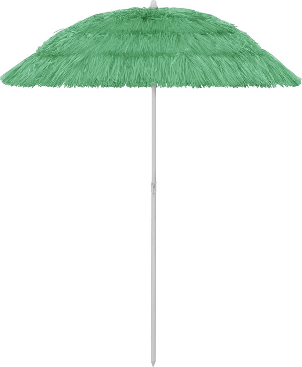 Decoways - Strandparasol 180 cm groen