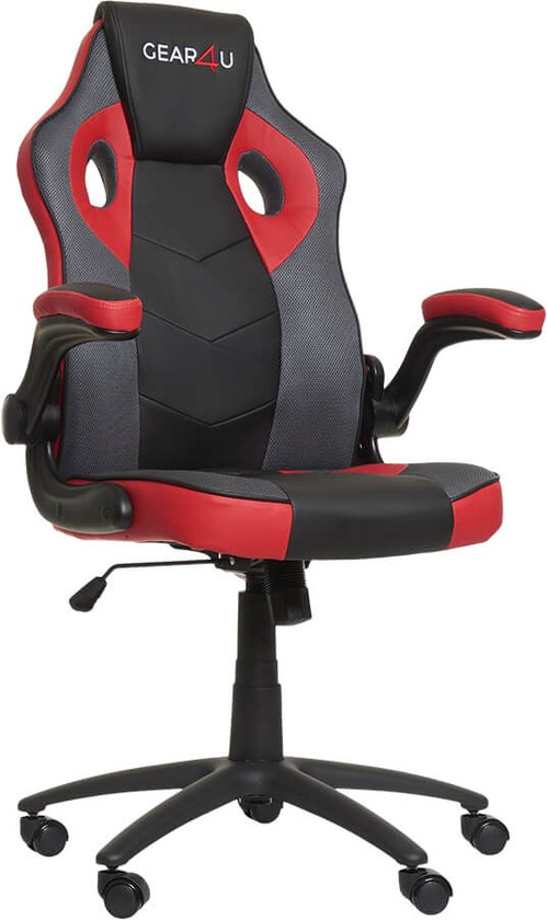 Chaise Gaming Gear4U Gambit Pro - Chaise Gaming - Noir / Rouge | bol