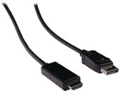 Bol.com CablExpert CC-DP-HDMI-1M - Adapterkabel DisplayPort - HDMI aanbieding