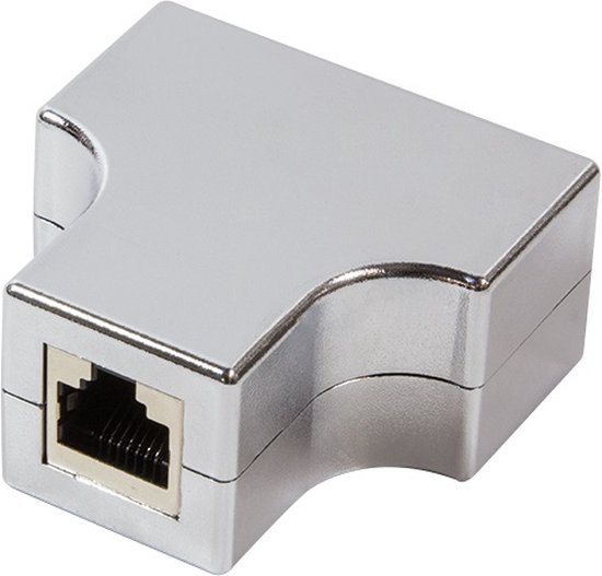 LogiLink MP0037 cable gender changer RJ-45 2 x RJ-45 Argent