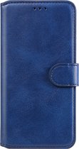 Mobigear Telefoonhoesje geschikt voor Vivo Y72 Hoesje | Mobigear Wallet Bookcase Portemonnee | Pasjeshouder voor 2 Pasjes | Telefoonhoesje voor Pinpas / OV Kaart / Rijbewijs - Blauw