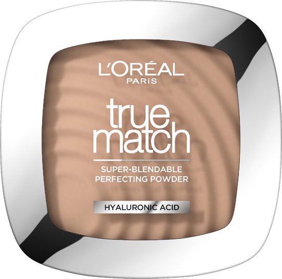 L’Oréal Paris True Match Poeder - Natuurlijk Dekkende Gezichtspoeder met Hyaluronzuur - 4N - 9 gr - L’Oréal Paris