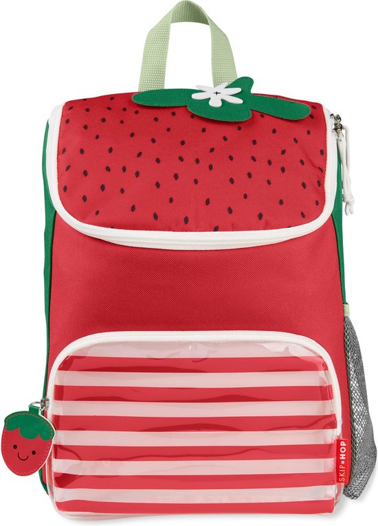 Skip Hop Spark Style Big Kid Backpack- Strawberry