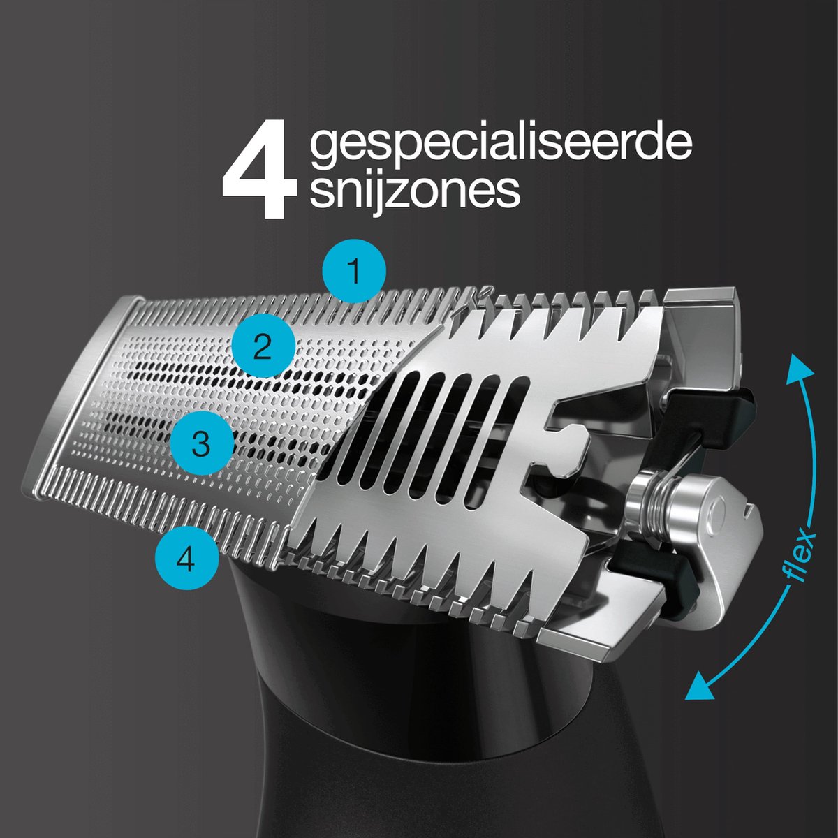 Braun Series X Baardtrimmer - Elektrisch Scheerapparaat - afbeelding 2