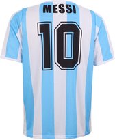 Argentinie Messi Voetbalshirt - Messi shirt - Voetbalshirts Kinderen - Jongens en Meisjes - Sportshirts - Volwassenen - Heren en Dames - Maat S