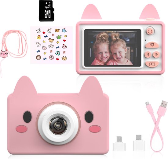 El Royal digitale camera - Inclusief SD kaart - Kindercamera - Camera  kinderen -... | bol.com