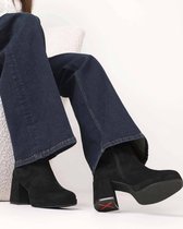 Laarzen Kiwi Dames - Zwart - Maat 42 - Dames laarzen