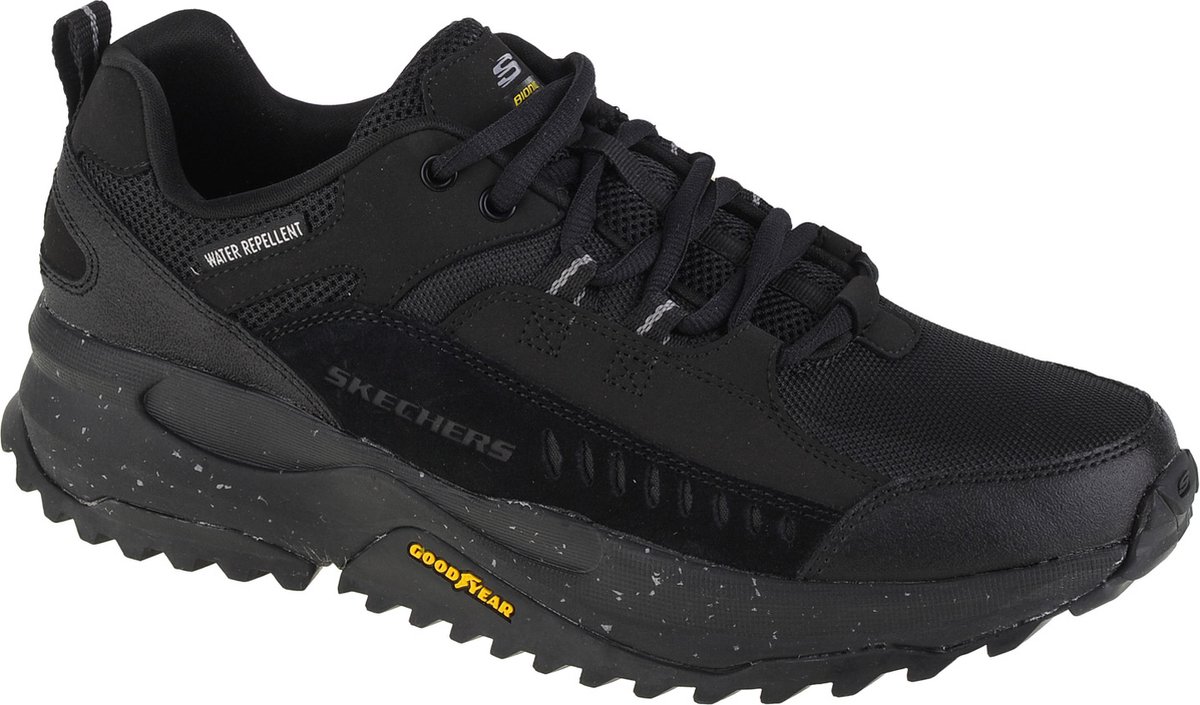 Skechers Bionic Trail - Road Sector - Heren Sneakers Schoenens Zwart 237219-BBK - Maat EU 42.5 US 9.5