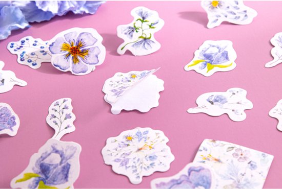 Bellenstickers voor scrapbooking, set van 60 kleurrijke